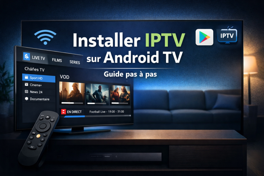 Comment installer IPTV sur Android TV facilement (pas à pas)
